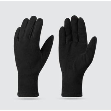 Imagem de Luva Polar de Trekking MT100, Preto, Material Polar, Atividades ao Ar Livre, 3G/4G