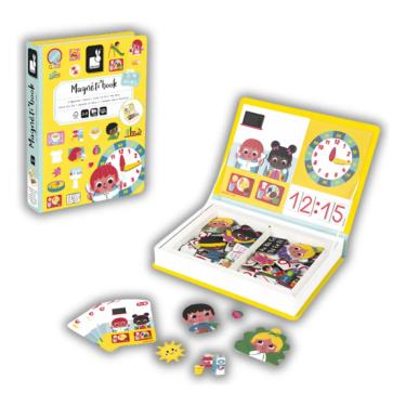 Imagem de Livro Magnético Aprendendo As Horas Janod J02568