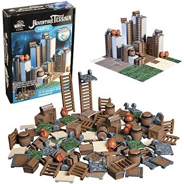 Imagem de Monster Adventure Terrain 3D Interchangeable Builder System - 121pc Painted Specialty Accessories Set - Build Modular Worlds in a Snap & Elevate Your Campaign - Compatible with DND Dungeons & Dragons