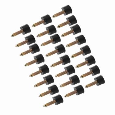 Imagem de Generic Dicas de Substituição de Salto Alto Antiderrapante Sapatos Reparação Protetor de Calcanhar para Mulher, Tpu Resistente/material de Ferro para Sapatos de Salto Alto, 24 Peças (8x8cm)