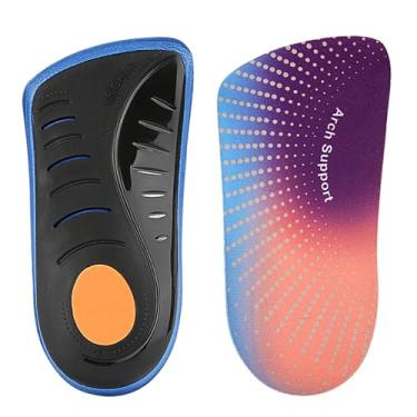 Imagem de Palmilhas órteses Insere 3/4 Comprimento, Suporte de Arco Alto Meia Inserção de Sapato para Pés Planos, Fascite Plantar, Sobre-Pronação, Alívio Calcanhar Esporão Dor