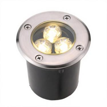 Imagem de Luz Subterrânea LED 3W AC 12V 300LM de Alta Potência com Vidro Temperado para Jardim Caminho Piso Escada Spot Lâmpada Paisagem IP67 Longa Vida Útil e Driver Corrente Constante Estável