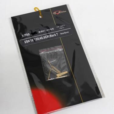 Imagem de MRY-SFW Flyhawk FH700071 Escala 1/700 WWII USN 16''/50 (40.6 cm) Mark 7 Barril de metal