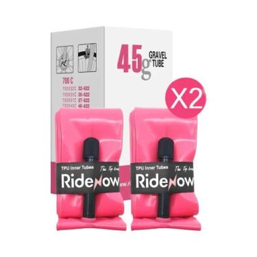 Imagem de Conjunto De Câmara De Ar Para Bicicleta De Gravel 700x32-47c, 45g, Vál