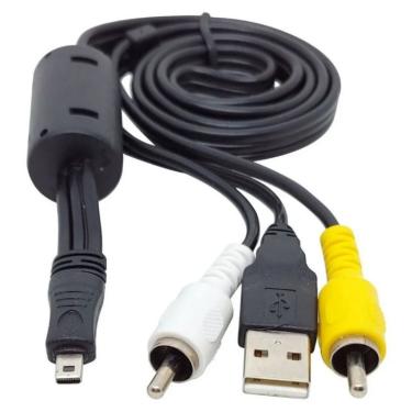 Imagem de Cabo Av Rca Sony Dsc- W520 W530 W550 W610 W630 W650 W670