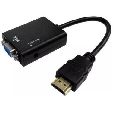 Imagem de Cabo Adaptador HDMI x VGA com Áudio