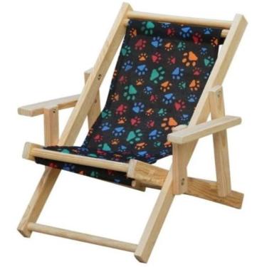 Imagem de Infantil Cadeira Espreguiçadeira Dobrável-patinhas