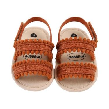 Imagem de Sandálias Abertas Para Meninas Com Sola Macia, Calçados Casuais Para B