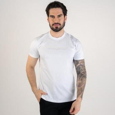 Imagem de Camiseta Acostamento Signature Premium Branca-Masculino