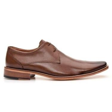 Imagem de Sapato Social Marrom Oxford Em Couro 0350-Masculino