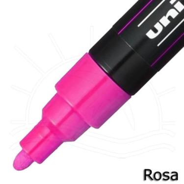 Imagem de Caneta Posca Uni-Ball PC-5M Metálica, ROSA