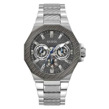 Imagem de Relógio Guess Masculino Multifunção Gw0636G1 Prata