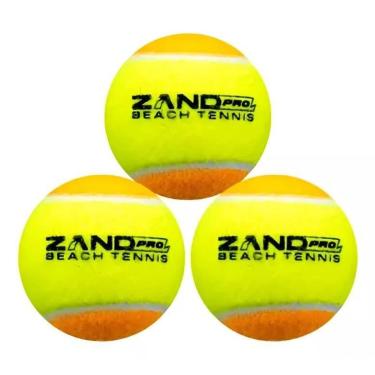 Imagem de Bola de Beach Tennis Zand ITF 3 unid.-Unissex