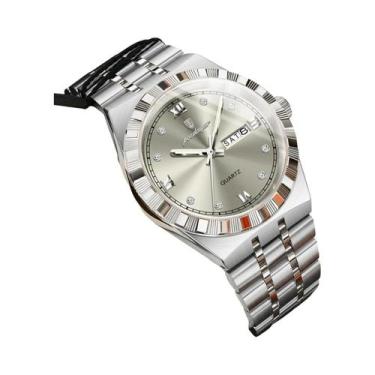 Imagem de Relógio De Pulso Masculino POEDAGAR De Quartzo Luxuoso E Moderno, À Pr