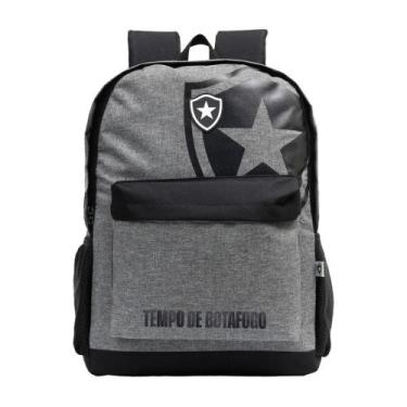 Imagem de Mochila Botafogo Oficial Escolar Casual Trabalho Resistente -, Preto