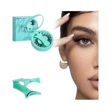 Imagem de Cílios Magnéticos 3D De Mink Reutilizáveis Com Asas, De Longa Duração,