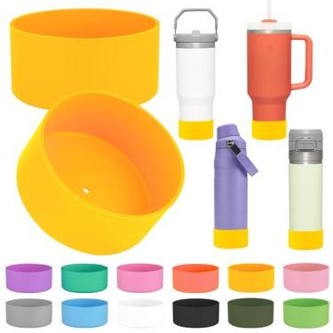 Imagem de Manga de Silicone para Garrafa Stanley IceFlow Fast Flow