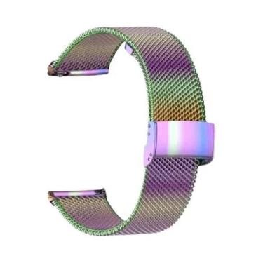 Imagem de Pulseira De Aço Inoxidável Milanesa Para Xiaomi Redmi Watch 5 Active 5