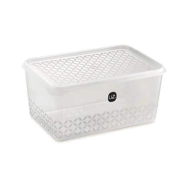 Imagem de Pote Multiuso 3L Transparente de Plástico UZ Utilidades - UZ398-TR