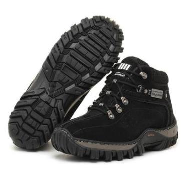 Imagem de Bota Coturno Masculino Adventure Americano em Couro Polo Urban-Masculino