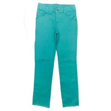 Imagem de Calça Look Jeans Sarja - 14 - CORAL-Feminino