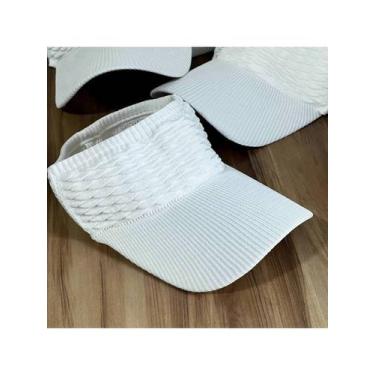 Imagem de Viseira Feminina Uv50 Cores Praia Sol Verão Esportes Passeio - Importa