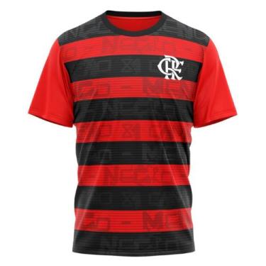 Imagem de Camisa Flamengo Infantil Rubro Negro Oficial, 4, Vermelho, Preto