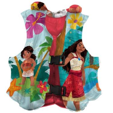 Imagem de Colete Moana Inflavel Infantil Boia Moana 2 Princesa Disney, Colorido