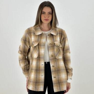 Imagem de Camisa Mormaii Xadrez Flanela Feminina-Feminino