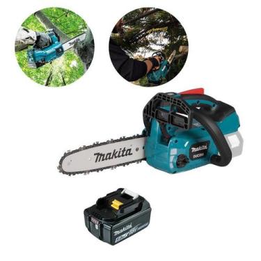 Imagem de Motosserra a bateria 18V Makita DUC254Z + 1 Bateria 5,0Ah