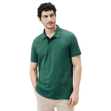 Imagem de Camiseta Hering Polo Básica Masculina Em Piquet Com Bordado-Masculino