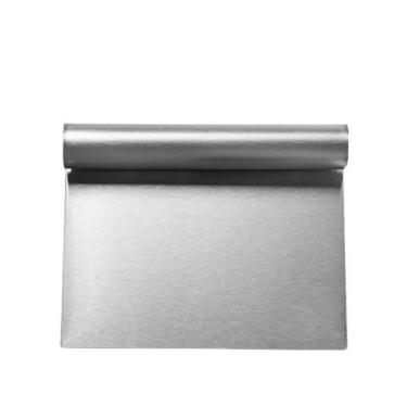 Imagem de Espátula Cortador Raspador Inox Confeitaria Massas Bolo - KE HOME