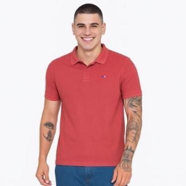 Imagem de Camisa Polo Masculina Básica Industrie Piquet no Estilo Tommy Bordado França-Masculino