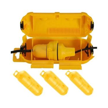 Imagem de Caixa De Conexão Elétrica À Prova d'Água Para Uso Externo Com Capa De 