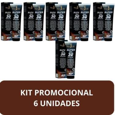 Imagem de Super Gel Desodorante Massageador Mary Life 30 Ervas Bisnaga 150g Kit 