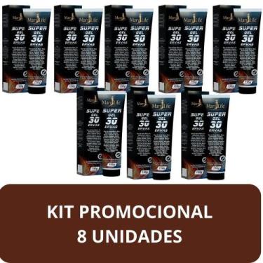 Imagem de Super Gel Desodorante Massageador Mary Life 30 Ervas Bisnaga 150g Kit 