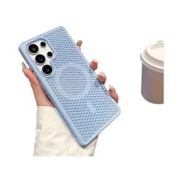 Imagem de Capa Magnética Fosca Para Samsung S25 S24 S23 S22 Ultra plus Magsafe À