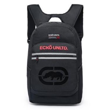 Imagem de Mochila Masculina Ecko Reforçada Escolar Espaçosa 25 Litros-Masculino