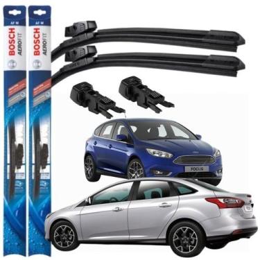 Imagem de Jogo Palheta Ford Focus 1.6 2.0 2014 2015 2016 2017 2018 Limpador Para