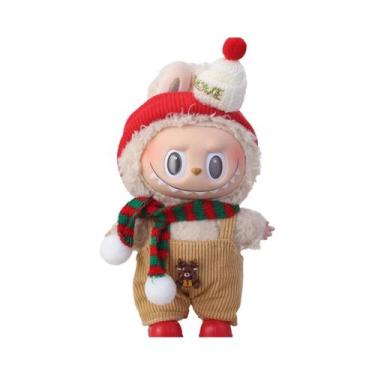 Imagem de Conjunto De Natal Labubu Com Roupa Vermelha Para Bonecas V1 V2 V3 - Pr