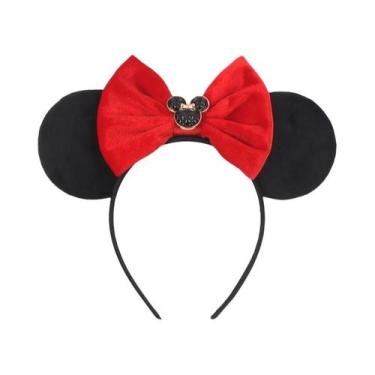Imagem de Tiara De Orelhas De Rato Com Lantejoulas Para Meninas, Acessório De Ca