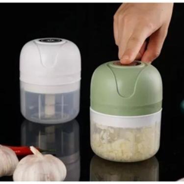 Imagem de Mini Processador Triturador Sem Fio Elétrico 250ML De Alimentos Para A