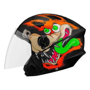 Imagem de Capacete Masculino Feminino Aberto De Moto Urbano Motoboy New Liberty 