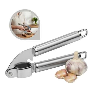 Imagem de Espremedor Amassador Triturador Alho Inox Tambor Removível - Kadê