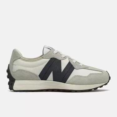 Imagem de Tênis Casual New Balance 327 V1 Unissex, 42, Branco, Bege