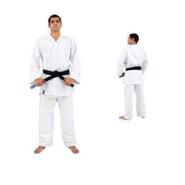 Imagem de Kimono Torah Iniciante Judo / Jiu Jitsu Branco - Adulto, Branco, A3