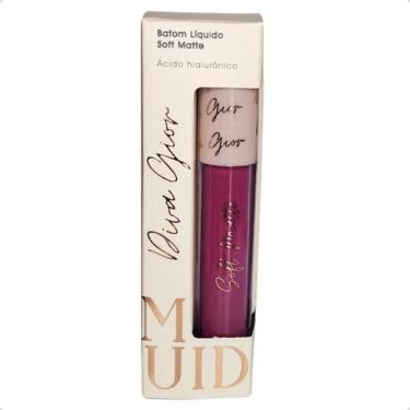 Imagem de Batom Liquido Soft Matte Diva Gior Cativante 4ml Labios Macios Cor Dur