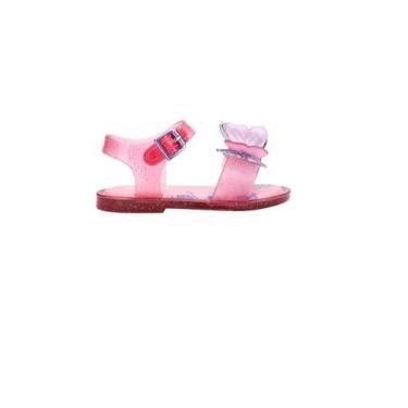 Imagem de Sandalia Mini Melissa Fly Sandal III Baby M-430 -, 25, Rosa glitter