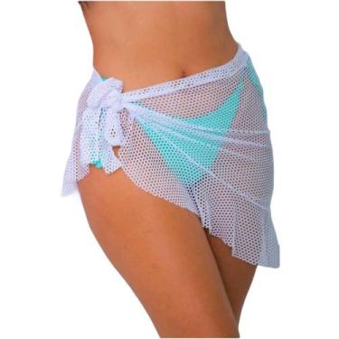 Imagem de Saída de Praia Canga Saia Moda Feminina Verão - Genérica, Arrastão bra