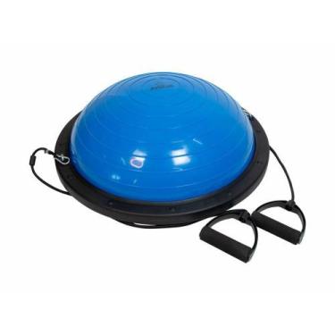 Imagem de Meia Bola Bosu com Elásticos, Alças e Bomba Manual  Arktus